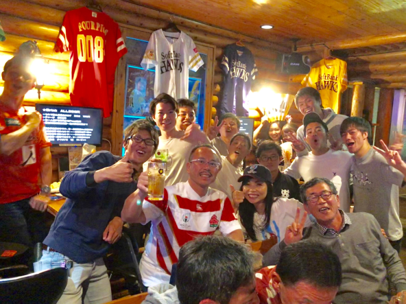 ラグビーW杯 店内